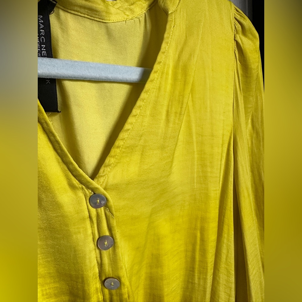 Yellow mustard blouse S